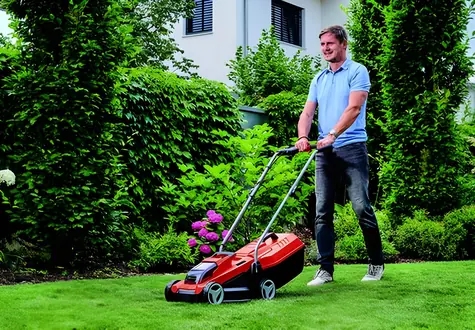 Einhell GE-CM 18/32 Li-Solo / Kosiarka akumulatorowa / 18 V / 32 cm / Bez akumulatora