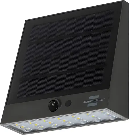 Brennenstuhl SOL 1000 Plana / Solarna lampa ścienna / LED / Outdoor