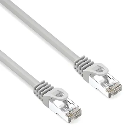 Neutralle CAT6a S/FTP szary / Patch cable / LSOH / 10 Gigabit Ethernet / 2 m / RJ-45