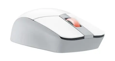 Asus ROG Strix Impact III Wireless biała / Bezprzewodowa mysz gamingowa / optyczna / 36 000 DPI / BT 5.1 / 450 godz. czasu pracy baterii