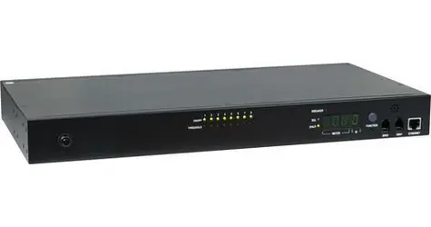 Inter-tech SD-1688 czarny / PDU / szafa 19" / 8x C13 przełączalne / 16A / SNMP