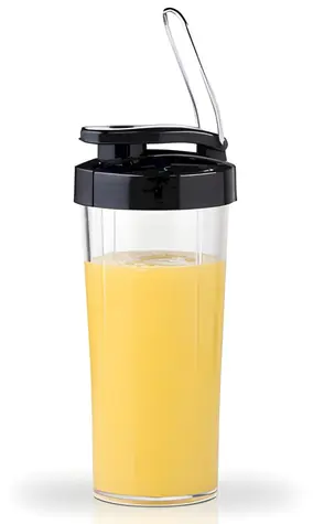 Kubek do picia Trebs Smoothie-to-go czarny / Kubek do picia / 450 ml / do Comfortjuicer