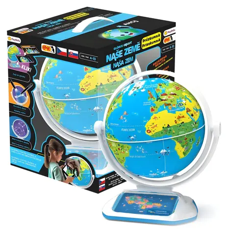 Epee Globe Nasz Eksplorator Ziemi / Interaktywny globus / aplikacja / od 4 lat