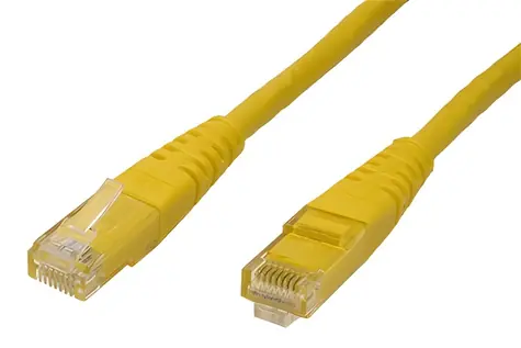 Roline UTP CAT6 3M żółty / Kabel krosowy / RJ45-RJ45