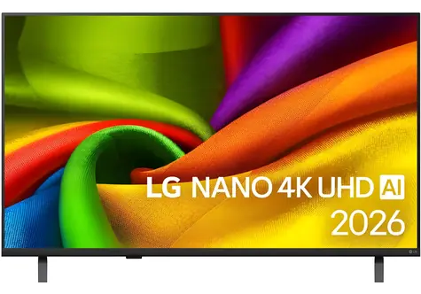 43" LG 43NU900B6LA czarny / Telewizor / 4K UHD / NanoCell LED / WebOS / HDMI / USB / LAN / Wi-Fi / BT / Głośniki 20 W