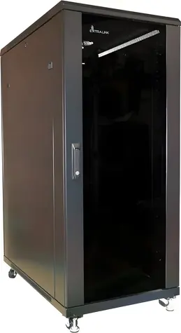 Extralink 37U 800x800 czarny / Szafa rack / 19" / Szerokość 800 mm / Głębokość 800 mm / Nośność 800 kg