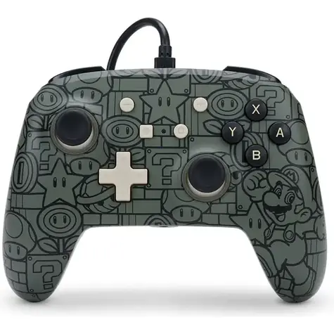 PowerA Enhanced Wired Controller Power- UP Mario / Kontroler do gier / przewodowy / USB / Nintendo Switch