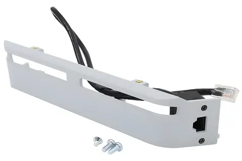 Osłona boczna Ergotron StyleView Ethernet, jasnoszara / Panel boczny / Do wózka z płaskim ekranem
