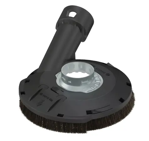 Osłona ssąca BOSCH 115/125 mm / Osłona ssąca / Do szlifierek kątowych akumulatorowych / Klucz SAG