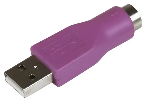 Adapter klawiatury StarTech PS/2 (żeński) na USB (męski) GC46MFKEY / Adapter klawiatury / PS/2 na USB 2.0