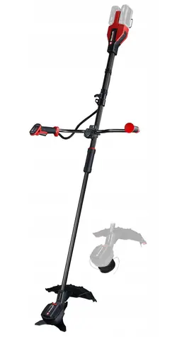 Einhell GP- BC 36/430 Li BL-Solo czerwony/czarny / Kosa akumulatorowa / 36 V / Szerokość koszenia 43 cm / Bez akumulatora i ładowarki
