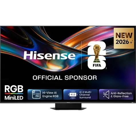 85" Hisense 85UR9S szary / TV / DLED / 4K UHD / HDR10+ / VIDAA / WiFi 6 / Bluetooth