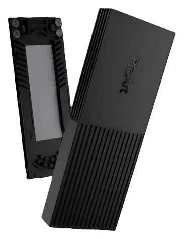 Asus ProArt PA40SU czarny / Zewnętrzna obudowa na dysk SSD M.2 NVMe / USB 4.0 / do 40 Gb/s / 2x M.2 NVMe