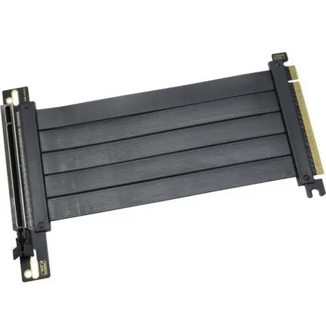 Inter-tech RC-02 czarny / Kabel Riser / PCIe 4.0 x16 / 20 cm