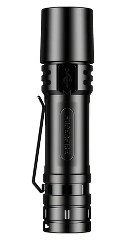 Superfire SF05 / Latarka / 156 lm / USB-C / IP43