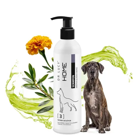 Dr Lucy Home 3 / Szampon dla psów / Sierść krótka / 250 ml