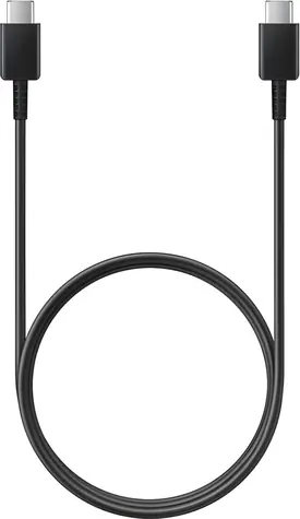 Kabel Samsung USB-C do USB-C 1 m czarny / Kabel do transmisji danych / TPU / szybkie ładowanie