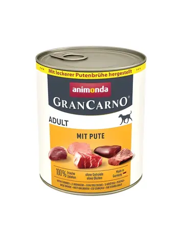 Animonda GranCarno indyk / Karma w puszkach dla psów / 800 g