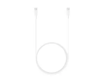 Samsung EP-DX310JWE biały / Kabel danych / USB-C - USB-C / 1,8 m / 3A