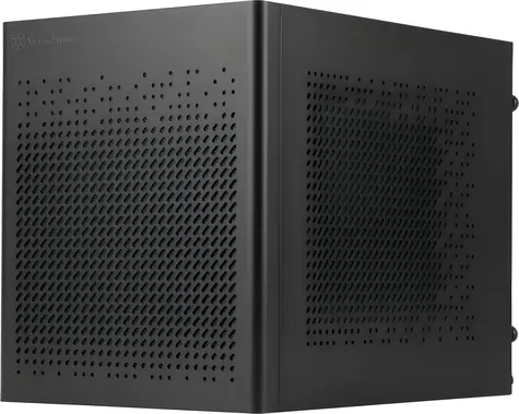 Silverstone SST-SG16B czarny / Obudowa / Mini-ITX / Zasilacz ATX / GPU do 275 mm