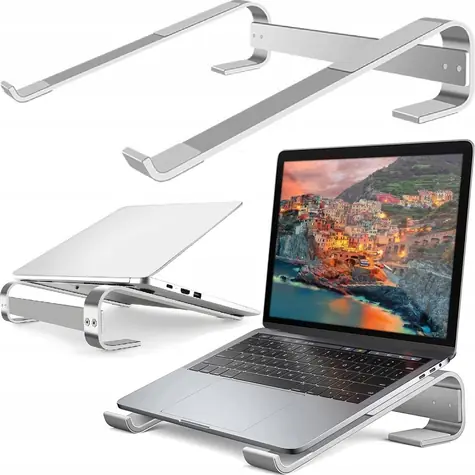 Art P22 srebrny / Podstawka pod laptopa