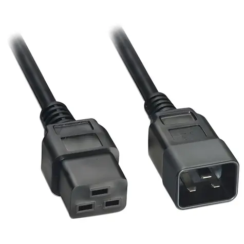 Akyga AK- UP-03 1,8 m / Kabel zasilający / IEC C19 - C20
