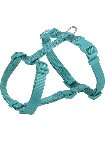 TRIXIE H-Harness Premium aqua / Szelki dla psa / ML / 52-75 cm / 20 mm