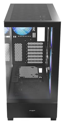 Fortron FSP M370-BA czarny / Obudowa / Midi Tower / ATX / 4× ARGB 120mm / GPU 400mm / bez zasilacza