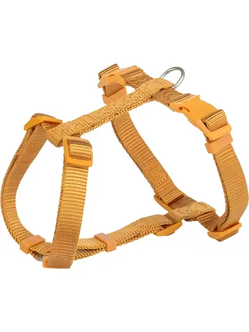 Szelki TRIXIE H- Premium curry L / Nylon / Obwód 60-87 cm / Szerokość 25 mm