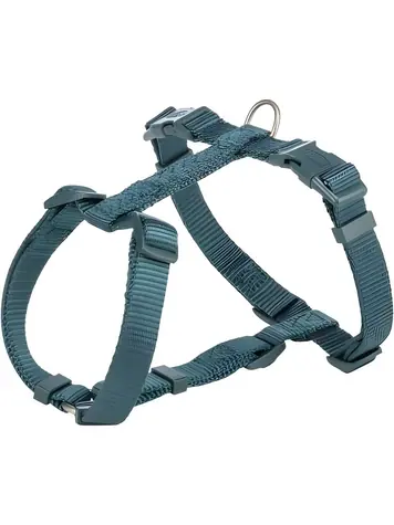 Szelki TRIXIE H- Premium petrol L / Nylon / Obwód klatki piersiowej 60-87 cm / Szerokość paska 25 mm