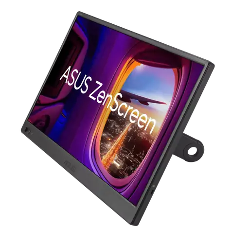 15,6" Asus ZenScreen MB169CK czarny / Monitor / IPS / Full HD / 60 Hz / 5 ms / USB-C