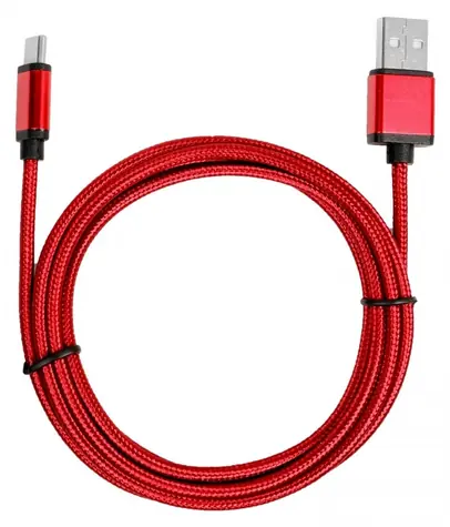 TB Touch USB-A - USB-C czerwony / Kabel do transmisji danych / USB 3.1 / 1,5 m