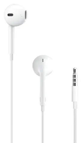 Apple EarPods białe / Słuchawki / Gniazdo 3,5 mm / Przewodowe z mikrofonem
