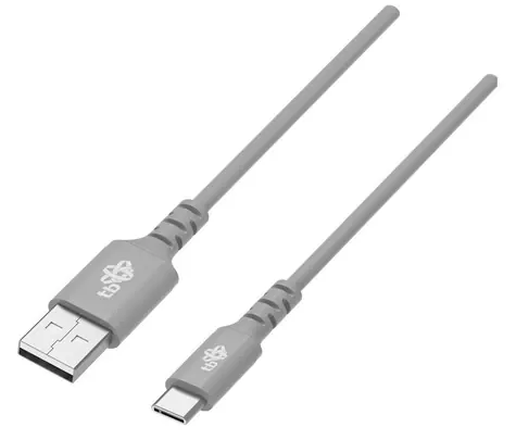 TB Touch USB-C - USB-A szary / Kabel danych / 2 m