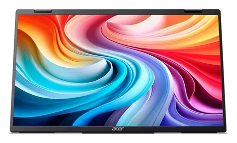 15,6" Acer PD163Qbmiuux czarny / Monitor przenośny / IPS / Full HD / 60 Hz / USB-C