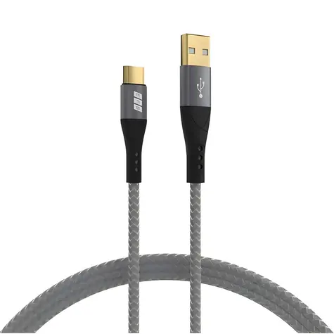 Kabel danych EFB / USB-A - USB-C / 60 W / 3M / szary
