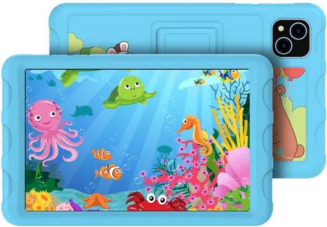 iGet SMART W8 Kids Niebieski / Tablet / 8" / 1280x800 / 4 GB / 64 GB / Wi-Fi / Android