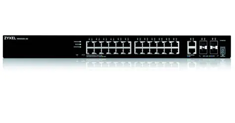 ZyXEL XGS2220-30 / Przełącznik / 24x GbE / 4X SFP+ 10GbE / L3 / 1 rok Nebula FlexPro