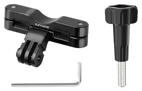 Sunnylife ZJ942-D / Uchwyt rowerowy / Action 5 Pro, Insta360 GO 3S, GoPro 13 / Aluminium