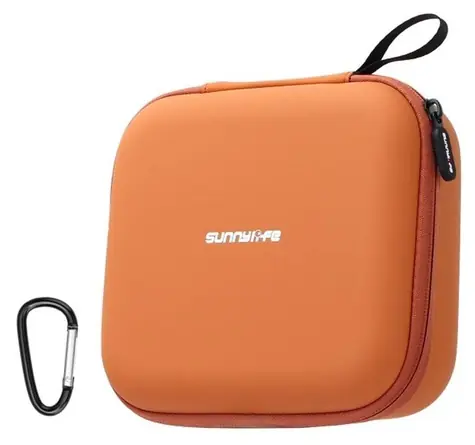 Sunnylife FP-B957 pomarańczowy / Etui / do DJI Flip / Skóra PU, EVA