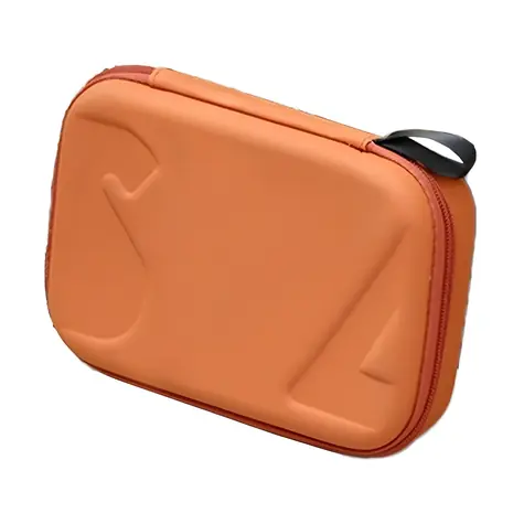 Sunnylife OM7-B984-C pomarańczowy / Etui do DJI OSMO Mobile 7P / Skóra PU + EVA / Wodoodporne