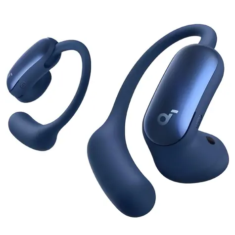 Anker Soundcore AeroFit 2 Pro niebieskie / Słuchawki bezprzewodowe / otwarte + ANC / BT 6.1 / LDAC / IP55