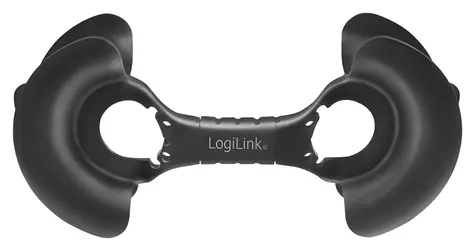 LogiLink KAB0068 czarny / Nawijacz kabli / ścienny / do kabli 2-20 m
