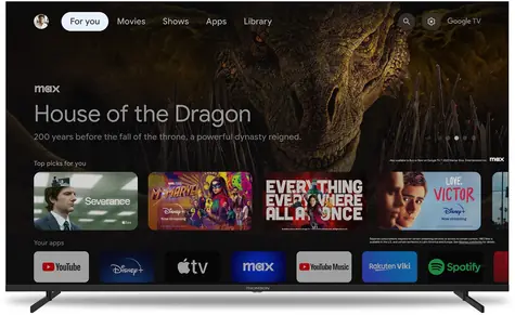 65-calowy Thomson 65UG4S14 / Telewizor / 4K UHD / LED / Google TV
