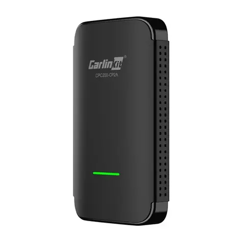 CarlinKit CP2A PRO / Bezprzewodowy adapter CarPlay/Android Auto / Wi-Fi 2,4/5 GHz / Bluetooth 4.2 / USB-A/USB-C