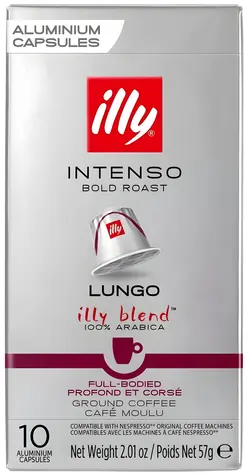 Kawa Illy INTENSO Lungo Nespresso 10 szt./kapsułka