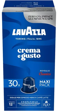 Lavazza Crema e Gusto Classico 30 szt. / Kawa w kapsułkach / Nespresso