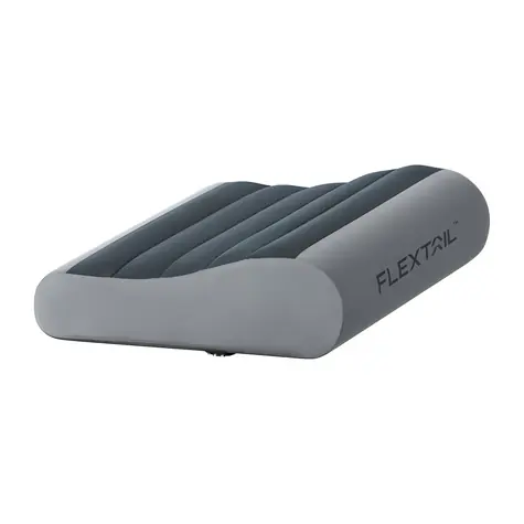 Poduszka dmuchana FLEXTAIL Zero Pillow szara / pianka memory / komora powietrzna TPU / 3-5 oddechów / 150 g