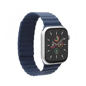 Aiino Kosmo niebieski / Pasek / Apple Watch Series 1-10 / 38-42 mm / magnetyczny