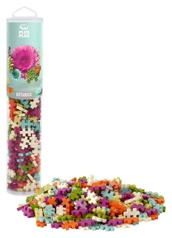 PLUS- Zestaw konstrukcyjny PLUS Botanica / 240 elementów / Tuba / od 5 lat